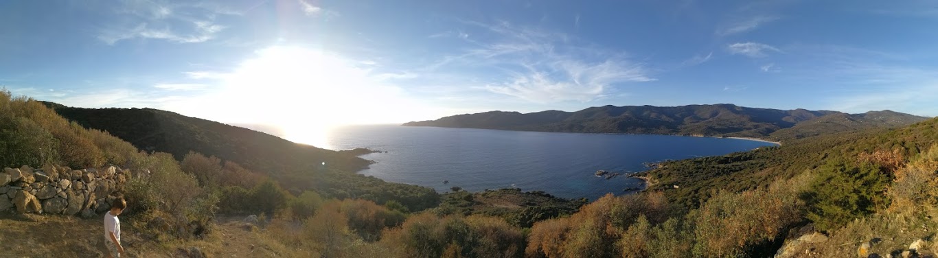 vue - porto-polloc - Location de vacances en Corse à Porto-Pollo